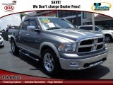 2009 Mineral Gray Metallic Dodge Ram 1500 Laramie Quad Cab #68630948