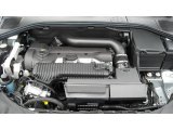 2013 Volvo S60 T5 2.5 Liter Turbocharged DOHC 20-Valve VVT Inline 5 Cylinder Engine