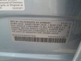 2008 Volkswagen Passat Turbo Sedan Info Tag