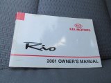 2001 Kia Rio Sedan Books/Manuals