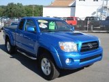 Speedway Blue Pearl Toyota Tacoma in 2007