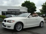 2011 Alpine White BMW 1 Series 128i Convertible #68664593