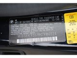 2009 BMW M6 Convertible Info Tag