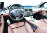 2011 BMW 5 Series 550i xDrive Sedan Cinnamon Brown Interior