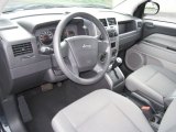 2007 Jeep Compass Sport 4x4 Pastel Slate Gray Interior