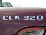 2002 Mercedes-Benz CLK 320 Coupe Marks and Logos