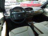 2008 BMW 7 Series 750Li Sedan Cream Beige Interior