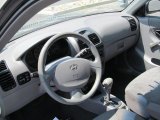 2005 Hyundai Accent GLS Coupe Dashboard
