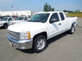2013 Summit White Chevrolet Silverado 1500 LT Extended Cab 4x4 #68664931