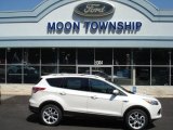 2013 White Platinum Metallic Tri-Coat Ford Escape Titanium 2.0L EcoBoost 4WD #68664736