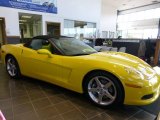 2006 Velocity Yellow Chevrolet Corvette Convertible #68664719