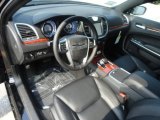 2012 Chrysler 300 Limited AWD Black Interior