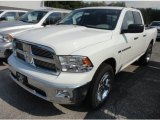 2012 Bright White Dodge Ram 1500 SLT Quad Cab 4x4 #68707772