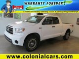 2010 Super White Toyota Tundra TRD Rock Warrior Double Cab 4x4 #68708090