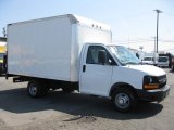 2007 Summit White Chevrolet Express Cutaway 3500 Commercial Moving Van #68707306