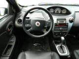 2006 Saturn ION 3 Quad Coupe Black Interior