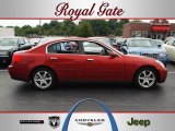 2003 Garnet Fire Metallic Infiniti G 35 Sedan #68707303