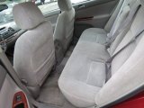 2002 Toyota Camry XLE Rear Seat