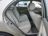 2007 Toyota Corolla CE Rear Seat