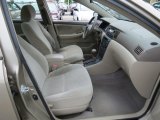2007 Toyota Corolla CE Beige Interior