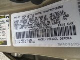 2007 Corolla Color Code for Desert Sand Mica - Color Code: 4Q2