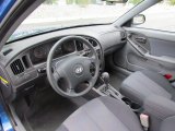 2005 Hyundai Elantra GLS Hatchback Gray Interior