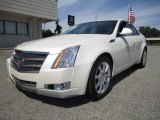 2008 White Diamond Tri-Coat Cadillac CTS Sedan #68707942