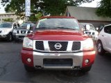 2004 Red Brawn Nissan Titan SE Crew Cab 4x4 #68707937