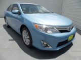 2012 Clearwater Blue Metallic Toyota Camry Hybrid XLE #68707594