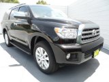 Black Toyota Sequoia in 2012