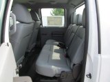 2012 Ford F550 Super Duty XL Crew Cab 4x4 Commercial Utility Rear Seat