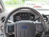 2012 Ford F550 Super Duty XL Crew Cab 4x4 Commercial Utility Steering Wheel