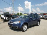 2011 Marine Blue Metallic Subaru Forester 2.5 X Premium #68707574