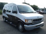 1999 Oxford White Ford E Series Van E150 Passenger Conversion #68707543