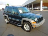 Deep Beryl Green Pearl Jeep Liberty in 2006