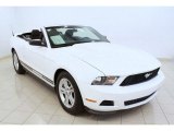 2012 Performance White Ford Mustang V6 Convertible #68707805