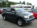2008 Timberland Green Mica Toyota Sequoia SR5 4WD #68707509