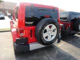 2012 Flame Red Jeep Wrangler Unlimited Sahara 4x4 #68707797
