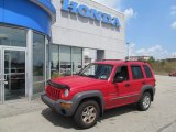 2003 Flame Red Jeep Liberty Sport 4x4 #68771898
