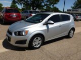 2012 Silver Ice Metallic Chevrolet Sonic LT Hatch #68771882