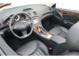 2009 Mercedes-Benz SL 550 Roadster Black Interior