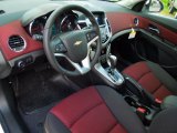 2012 Chevrolet Cruze LT/RS Jet Black/Sport Red Interior
