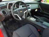 2012 Chevrolet Camaro LT/RS Coupe Black Interior