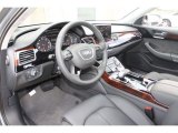 2013 Audi A8 L 3.0T quattro Black Interior