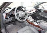 2013 Audi A8 L 3.0T quattro Black Interior