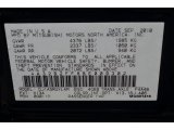 2011 Galant Color Code for Kalapana Black - Color Code: X13