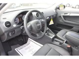 2013 Audi A3 2.0 TDI Black Interior