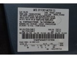 2005 Thunderbird Color Code for Medium Steel Blue Metallic - Color Code: SP