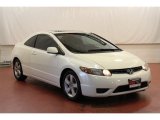 2007 Taffeta White Honda Civic EX Coupe #68772340