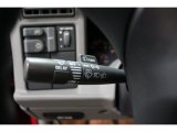 1996 Isuzu Hombre XS Regular Cab Controls